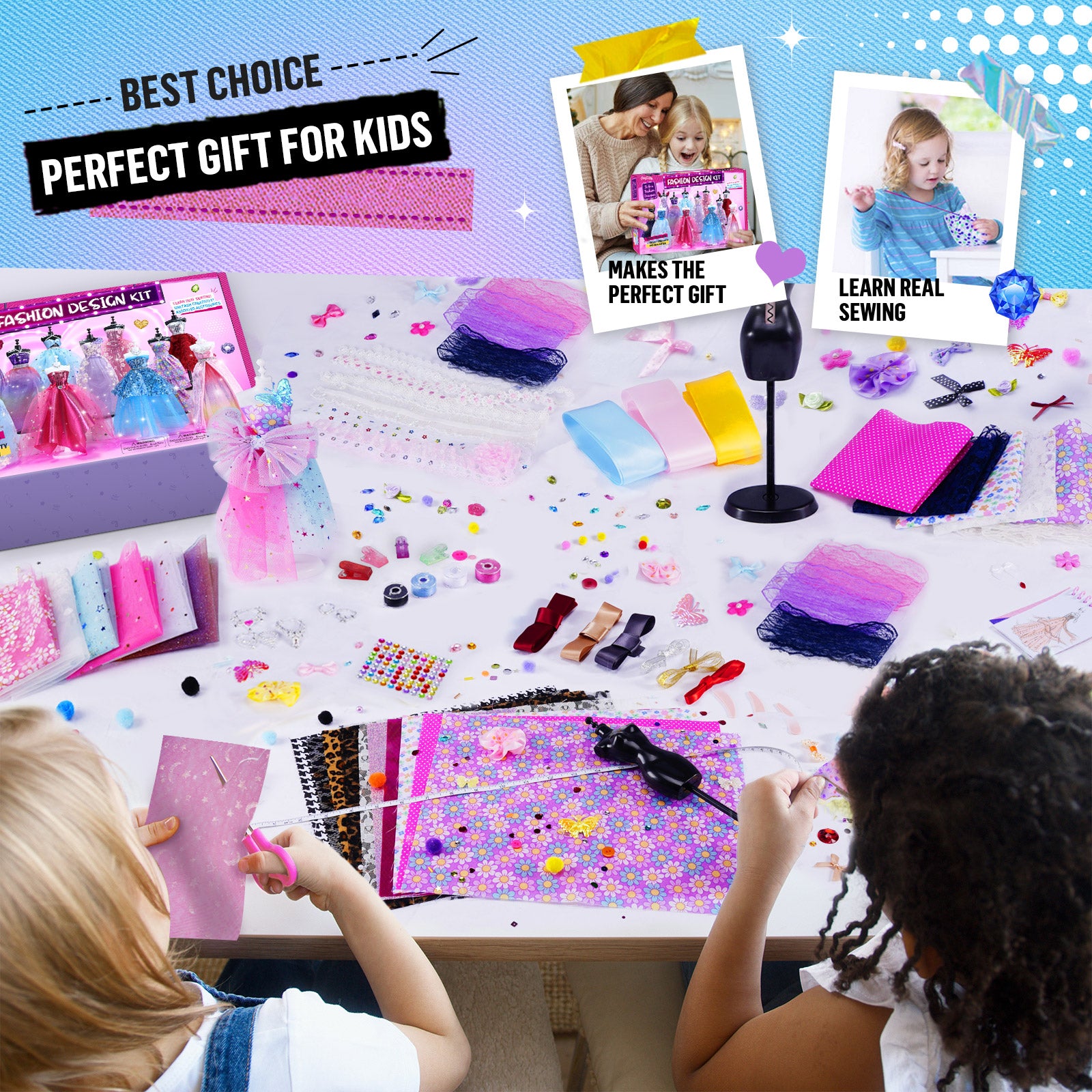 fitted lace wedding dress Amazon.com: Creativity for Kids Designed by You Fashion Studio: DIY Fashion  Designer Craft Kit for Girls, Dress Design Toy & Sewing Set for Kids, Gifts  and Toys for Girls (Ages 9+) : main image 0