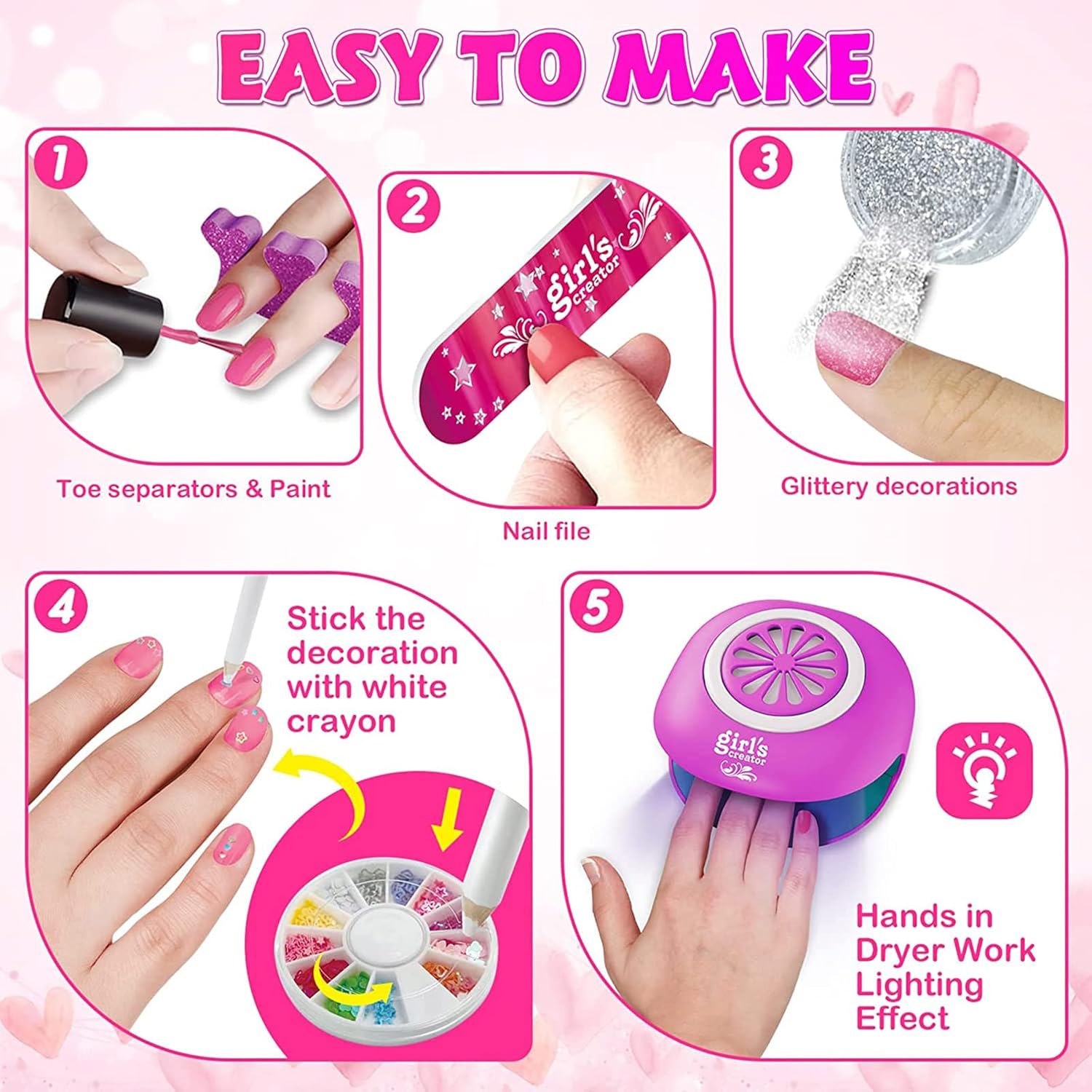 SUCCESS PINK LIQUID & Nail de Dance セット Shimmer 'n Sparkle Ultimate Pedicure Party