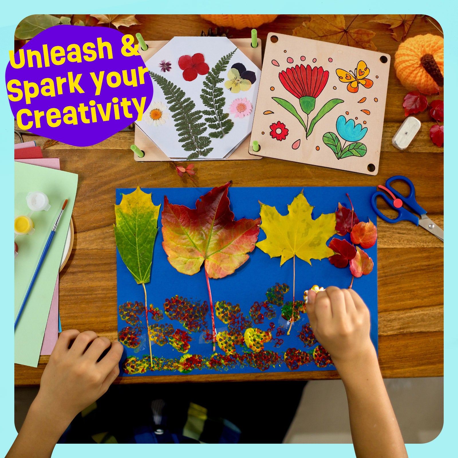 Botany Activity For Children Mrs Green Flower Press Kit - Nature Craft ...